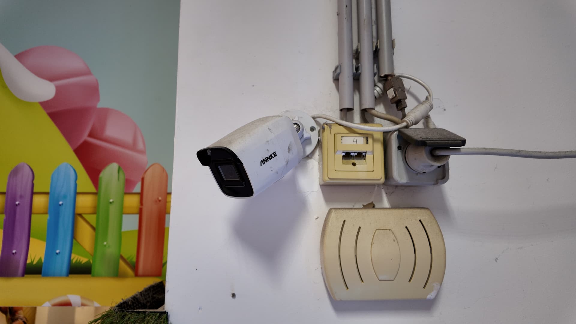 Außenkamera mit Weitwinkelerfassung